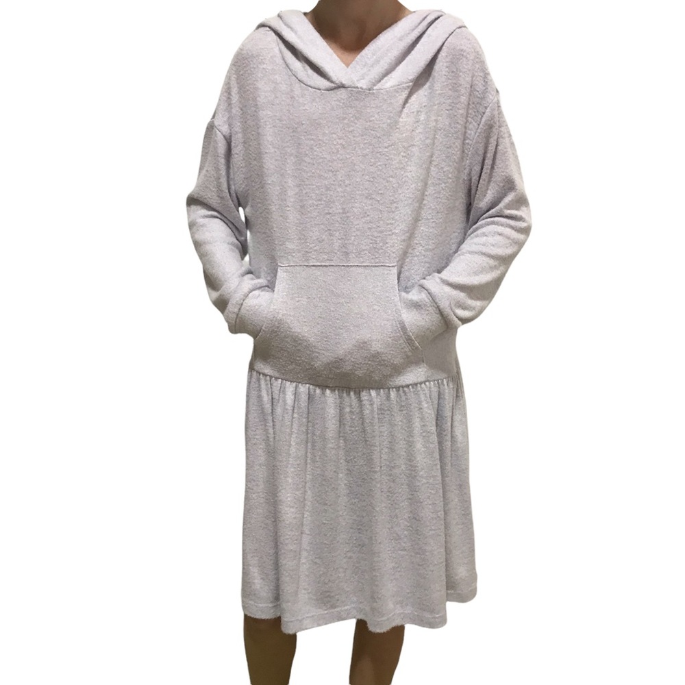 GYMBOREE Dress Comfortable Athletic Style Drop Waist Hoodie Size 7/8 M